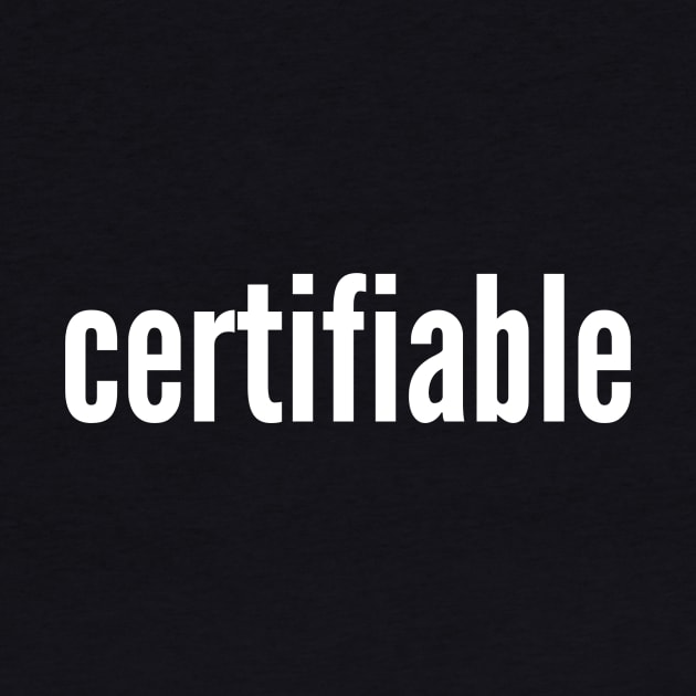 Certifiable by Jaffe World